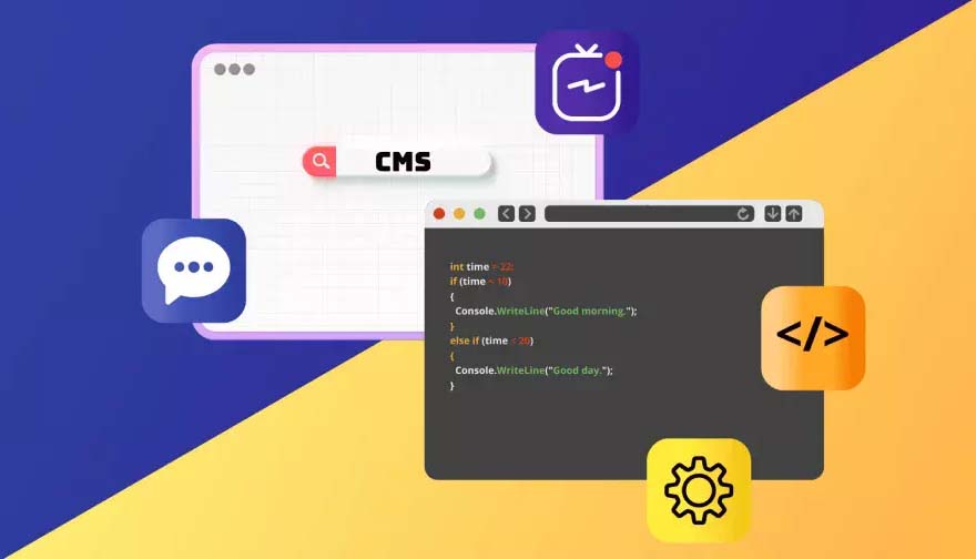 سی ام اس یا کاستوم کد